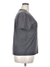 Nine West Gray Short Sleeve T-Shirt Size XXL - photo 4