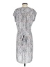 BCBGMAXAZRIA 100% Polyester Paisley Gray Casual Dress Size S - photo 2