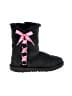 Ugg Australia 100% Leather Black Boots Size 5 - photo 1