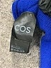 Cos 100% Wool Blue Wool Cardigan Size L - photo 8