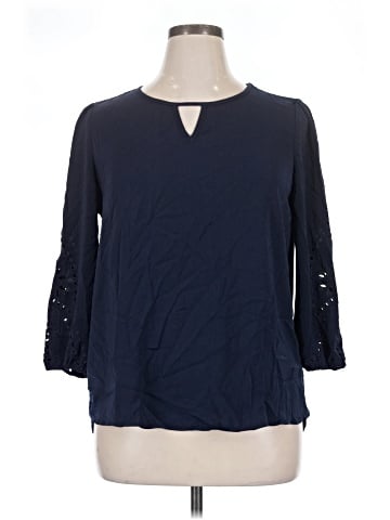 41Hawthorn 3/4 Sleeve Blouse (view 1)