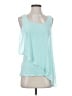 BCX Teal Sleeveless Blouse Size S - photo 1