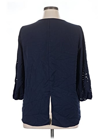 41Hawthorn 3/4 Sleeve Blouse (view 2)