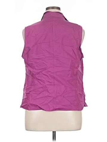 Jones New York Sleeveless Button-Down Shirt (view 2)