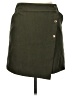 Assorted Brands 100% Polyester Green Casual Skirt Size XL - photo 1
