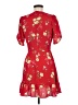 Assorted Brands Floral Red Casual Dress Size M - photo 2