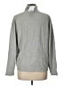 Lands' End 100% Cashmere Argyle Gray Cashmere Pullover Sweater Size L - photo 2