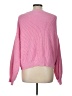 Shein 100% Polyester Pink Pullover Sweater Size L - photo 2