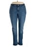 J.Jill Solid Blue Jeans Size 20 - photo 1