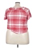 Universal Thread 100% Rayon Red Short Sleeve Blouse Size XXL - photo 2