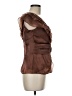 Cachet Brown Sleeveless Blouse Size 6 - photo 4