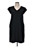 Eddie Bauer Solid Black Casual Dress Size M - photo 1