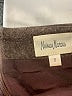 Neiman Marcus Chevron-herringbone Gray Wool Skirt Size 8 - photo 4
