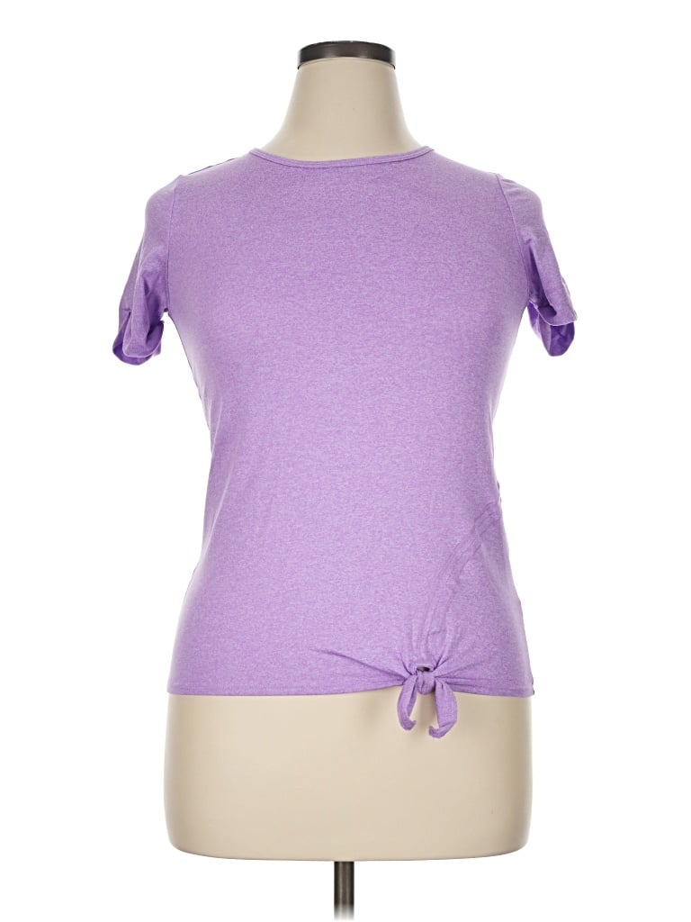 Pre-owned All In Motion Short Sleeve T-shirt In Purple