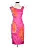 Cache Tropical Pink Cocktail Dress Size 0 - photo 1