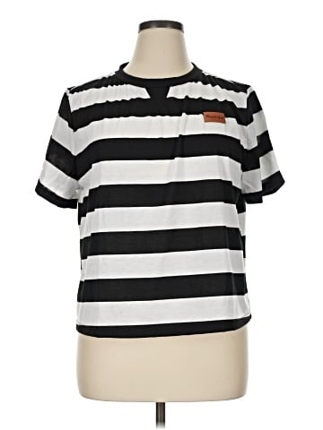 Shein Curve Short Sleeve T-Shirt (view 1)