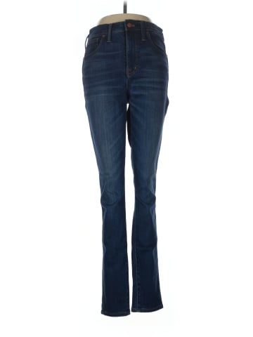 Madewell Tall 10" High-Rise Skinny Jeans in Danny Wash: TENCEL&trade; Denim Edition (view 1)