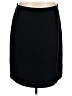 George 100% Polyester Solid Black Casual Skirt Size L - photo 1