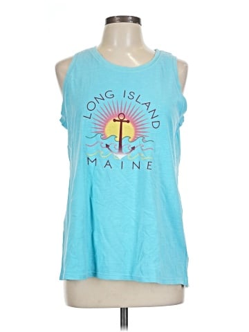 blue 84 Sleeveless T-Shirt (view 1)