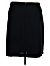 George 100% Polyester Solid Black Casual Skirt Size L - photo 2