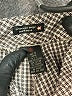 American Eagle Shoes Houndstooth Gray Casual Pants Size 4 - photo 7