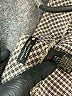 American Eagle Shoes Houndstooth Gray Casual Pants Size 4 - photo 8