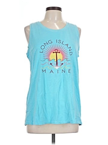 blue 84 Sleeveless T-Shirt (view 1)