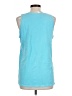 blue 84 Blue Sleeveless T-Shirt Size L - photo 2