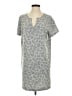 Mud Pie Animal Print Gray Casual Dress Size S - photo 1