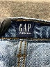 Gap 100% Cotton Blue Denim Shorts Size 27 waist - photo 3