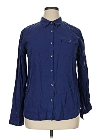 Thread & Supply Long Sleeve Button-Down Shirt (view 1)