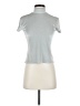 Jalate Silver Short Sleeve Top Size S - photo 1