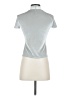 Jalate Silver Short Sleeve Top Size S - photo 2