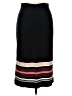 Zara Stripes Black Casual Skirt Size L - photo 1