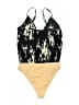 WAYF 100% Polyester Gold Bodysuit Size XS - photo 2