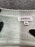 Evereve Solid Silver Pullover Sweater Size S - photo 7