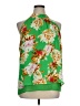 Rose + Olive Green Sleeveless Blouse Size XL - photo 1