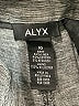Alyx Chevron-herringbone Gray Linen Pants Size 10 - photo 4