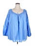 Universal Thread Blue 3/4 Sleeve Blouse Size 3X - photo 1