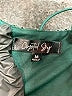 Crystal Sky Green Cocktail Dress Size M - photo 7