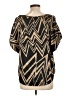 Studio Y 100% Polyester Gold Short Sleeve Top Size L - photo 2