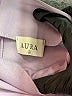 Aura Solid Purple Casual Dress Size L - photo 7