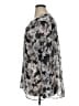 Ellen Tracy 100% Polyester Gray 3/4 Sleeve Blouse Size XL - photo 5