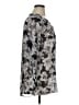 Ellen Tracy 100% Polyester Gray 3/4 Sleeve Blouse Size XL - photo 4