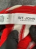 St. John Collection Stripes Red Wool Skirt Size 8 - photo 4