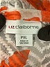 Liz Claiborne 100% Polyester Print Orange Short Sleeve Blouse Size XL (petite) - photo 7