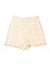 ASOS Checkered-gingham Ivory Skort Size 4 - photo 1