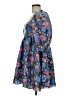 Storia Floral Blue Casual Dress Size M - photo 5