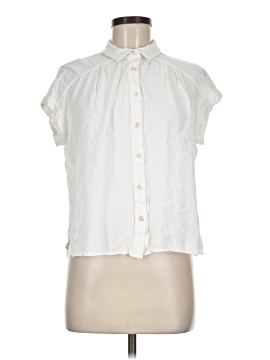 Rose + Olive Sleeveless Button Down Shirt