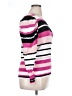 Cliche Stripes Pink Long Sleeve Top Size XL - photo 4